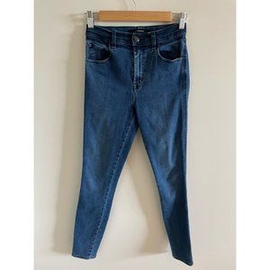 J Brand Dark Wash High Waist Skinny Jeans Size 25